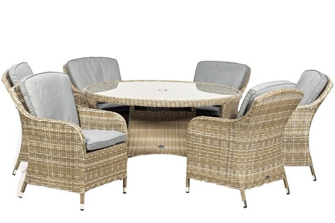Wentworth 6 Seater Imperial Dining Set