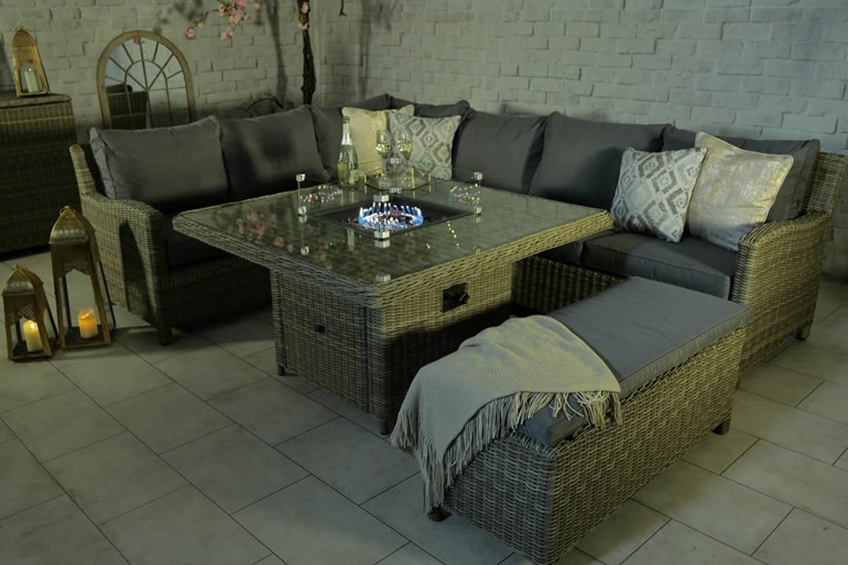 Wentworth Deluxe Modular Corner Dining Lounging Set