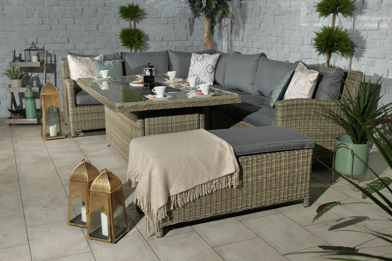 Wentworth Modular Corner Dining Lounging Set