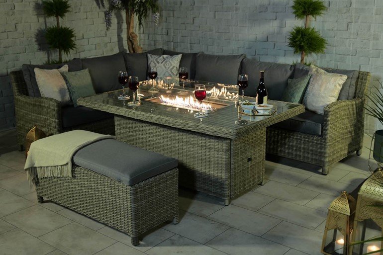 Wentworth Modular Corner Dining Lounging Set