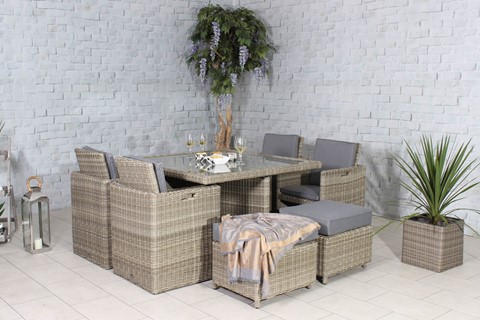 Wentworth Cube 8 Seater Dining Set