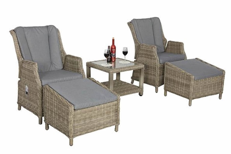 Wentworth Deluxe Gas Reclining Chair Set