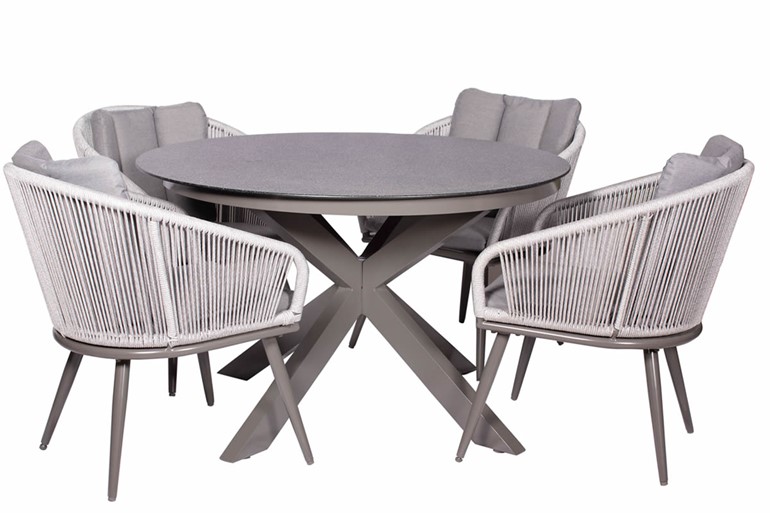 Aspen Rattan Patio Dining Set