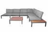 Aspen Grey Modern Modular Patio Sofa Set