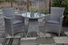 Paris 2 Seater Carver Bistro Set