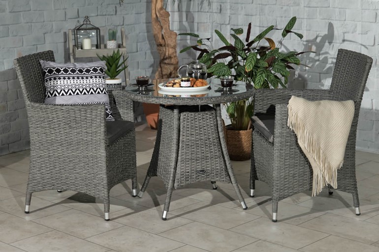 Paris 2 Seater Carver Bistro Set