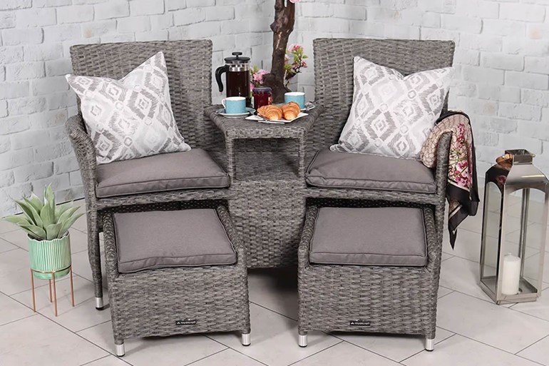 Paris Fixed 2 Seater Companion Set