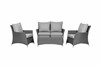 Paris 4 Seater Lounging Coffee Set