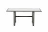 Parisian Corner Dining Set with 4 Footstools