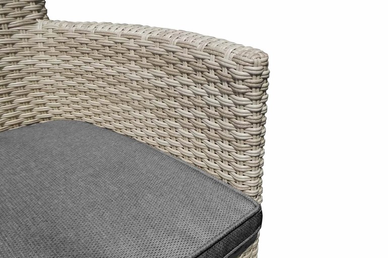 Lisbon Round Rattan Patio Dining Set