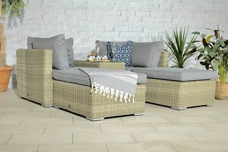 Rattan Sunloungers