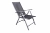 Rio Reclining Chair Patio Dining Set With Parasol