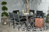 Sorrento 6 Seater Dining Set Including Parasol