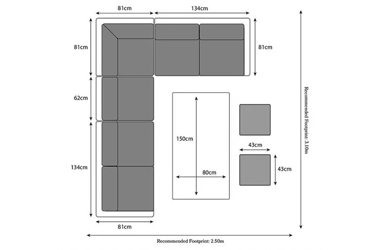 Wentworth Adjustable Corner Dining Set