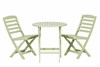 Porto Green Folding Bistro Set