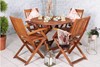 Manhattan 4 Seater Armchair Dining Set