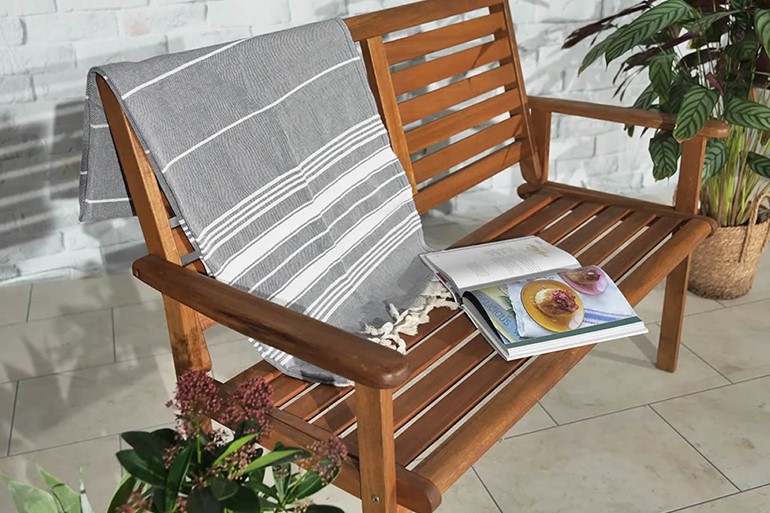 Napoli 2 Seater Wooden Garden Bench