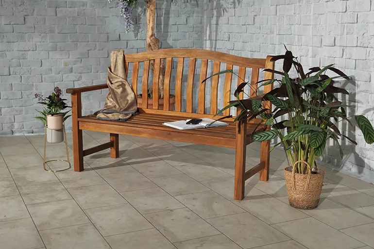 Lytham Wooden Garden Bench