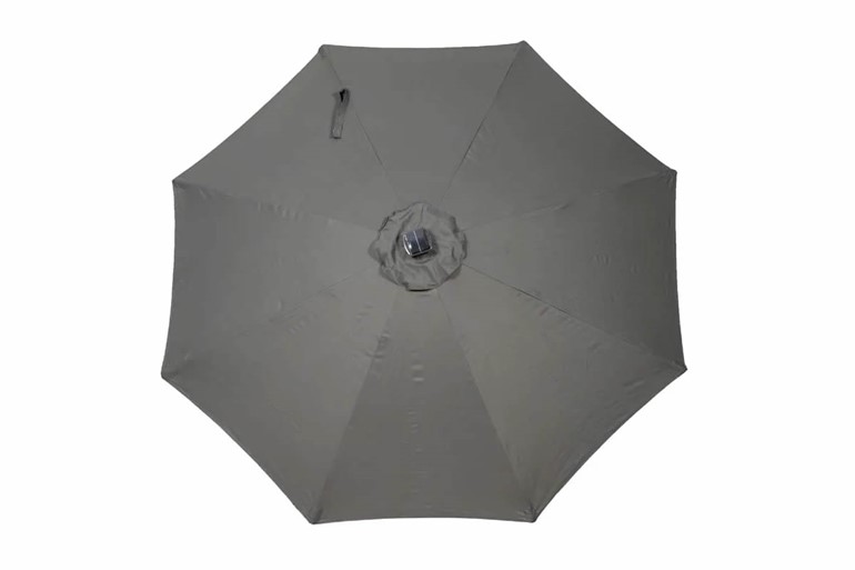 2.7m Crank and Tilt LED Strip Parasol