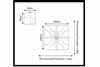 Water Fillable Base For Cross Base Cantilever Parasol