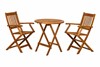 York 2 Seater Armchair Bistro Set