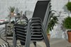 Rio Stacking Dining Set With Parasol