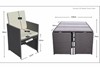 Cannes Grey Cube Outdoor Dining Set