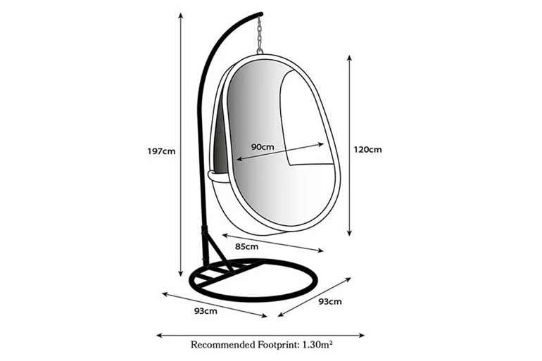 Wentworth Hanging Pod Chair