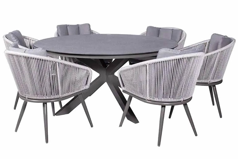 Aspen Rattan Patio Dining Set