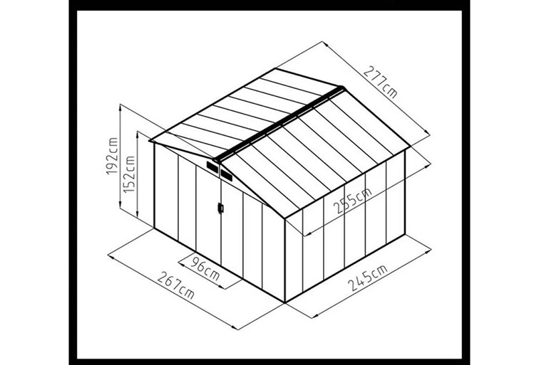 Oxford Metal Shed