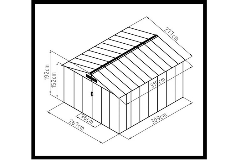 Oxford Metal Shed