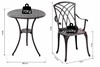 Ashill Metal Bistro Set