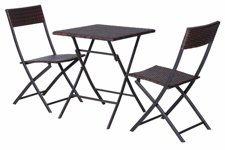 Brocton 2 Seater Folding Bistro Set