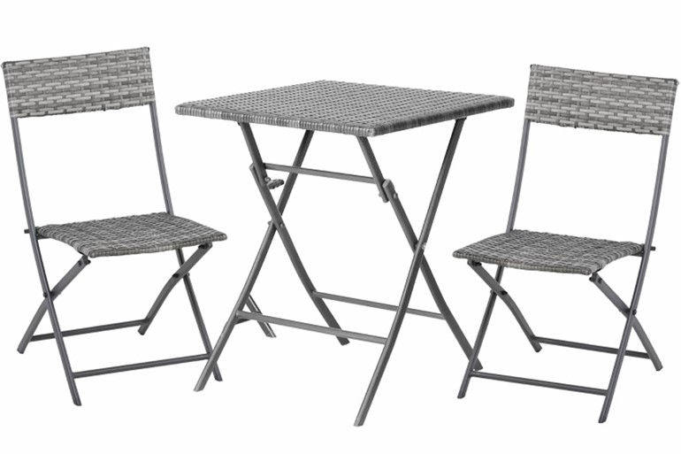 Brocton 2 Seater Folding Bistro Set