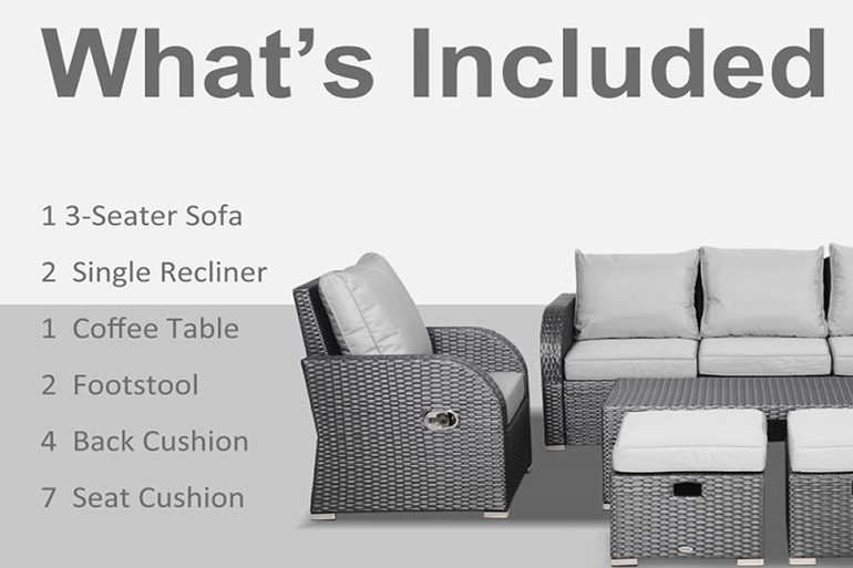 Chisworth Recliner Sofa Set