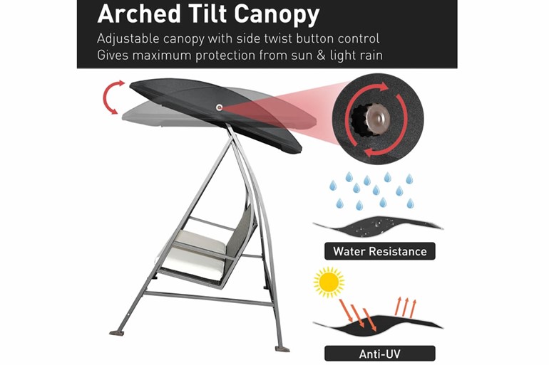 Hopton 3 Seater Swing