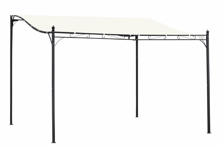 Petworth Metal Wall Gazebo Awning