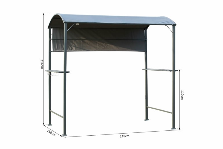 Avebury Outdoor BBQ Canopy Set