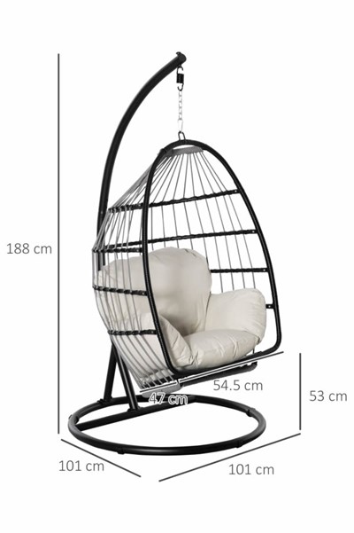 Linford Outdoor Hanging Egg Chair