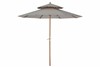 Stanford Double Tier Wooden Patio Parasol
