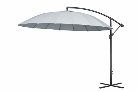 Roos 3m Cantilever Parasol - Light Grey