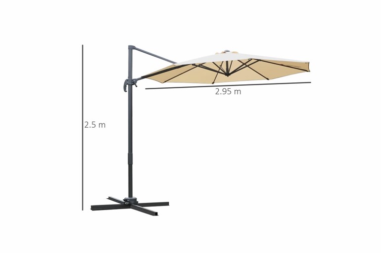 Hever  Round Tilt Parasol