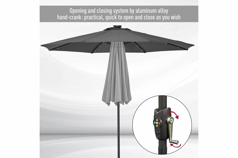 Loko LED Outdoor Parasol