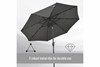 Loko LED Outdoor Parasol