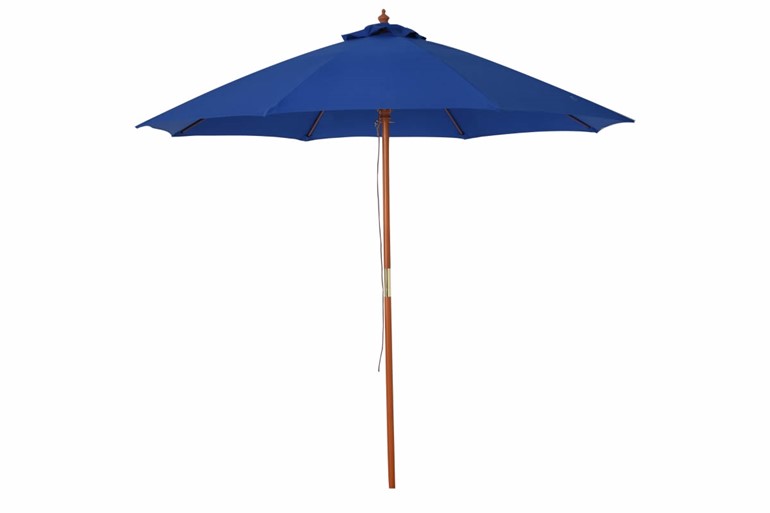 Luna 2.5m Wooden Garden Parasol