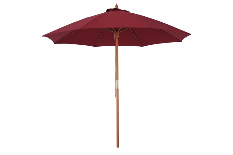 Luna 2.5m Wooden Garden Parasol