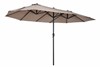 Balfour Double Sided Crank Sun Shade Canopy