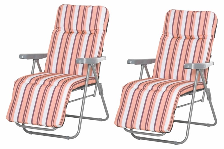 Haddo Reclining Sun Lounger Set Of Two