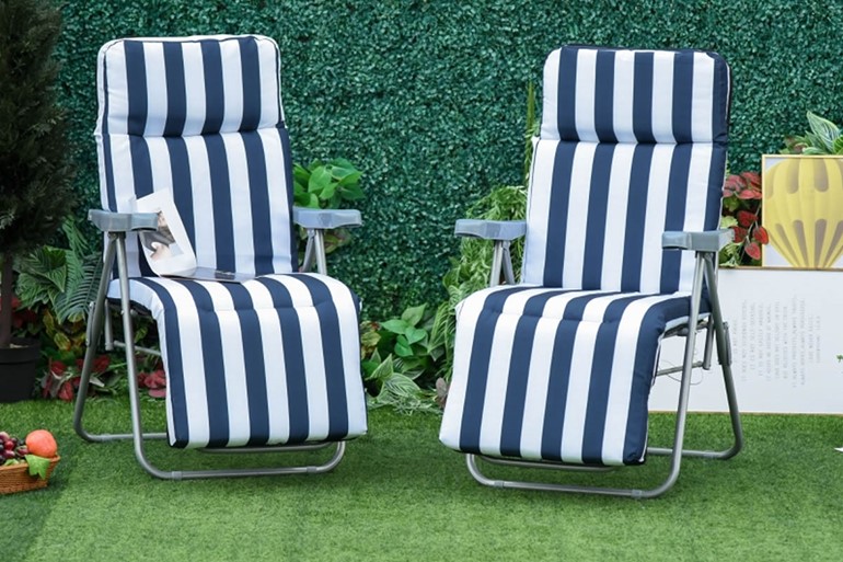 Haddo Reclining Sun Lounger Set Of Two