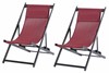 Set Of 2 Deck Chairs